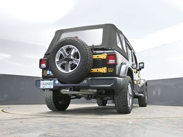 Used 2021 Jeep Wrangler Unlimited Sahara w/ Uconnect 4C Nav & Sound Group image 47