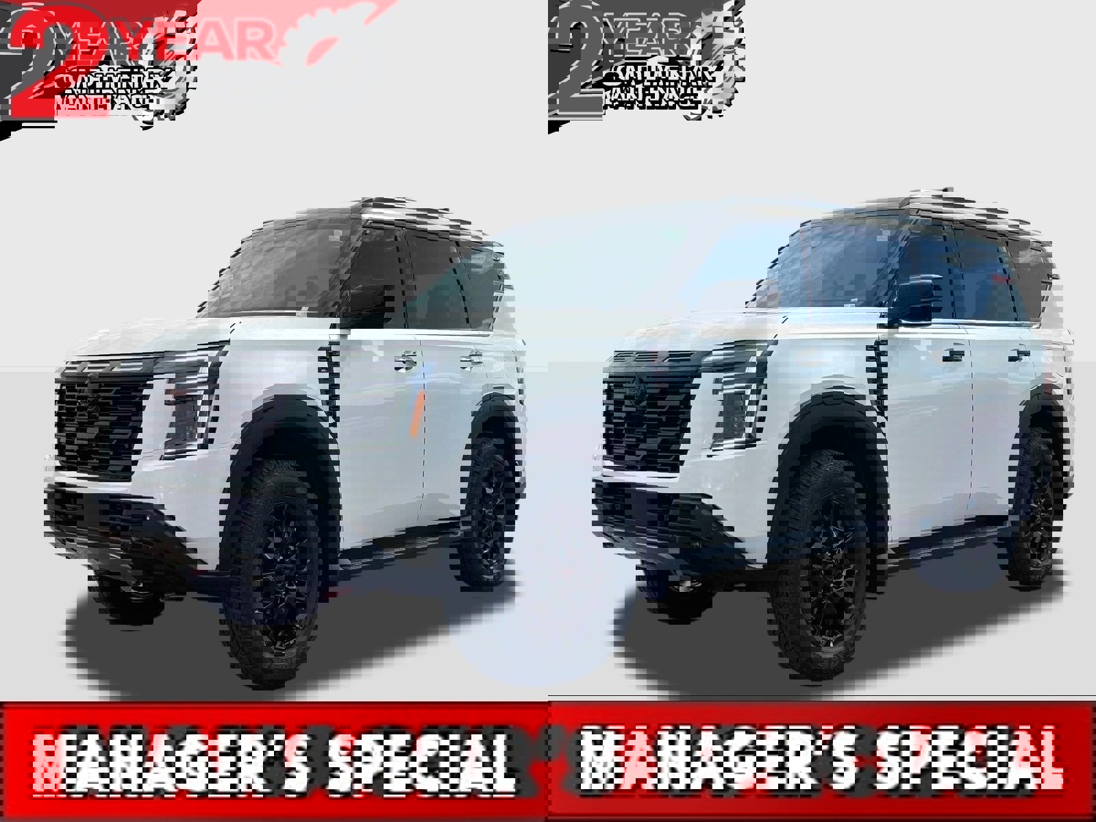 New 2026 Nissan Armada PRO-4X w/ Captain's Chari Seat Package