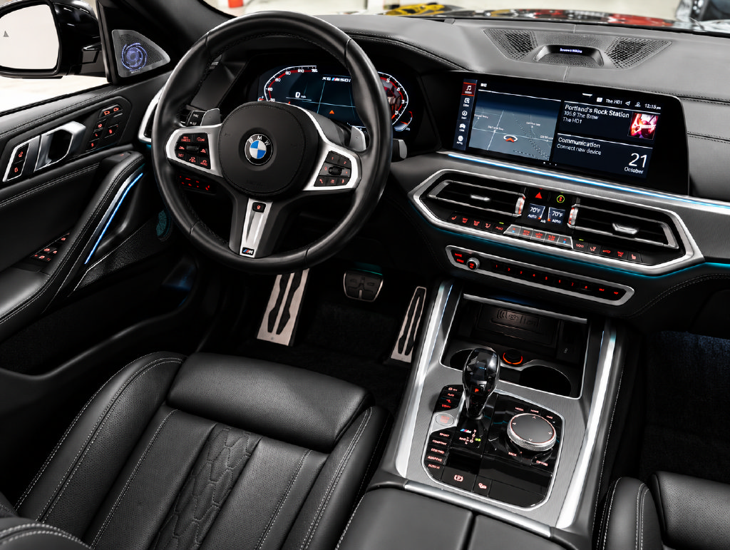 Used 2020 BMW X6 M50i w/ Executive Package AWD/4WD image 11