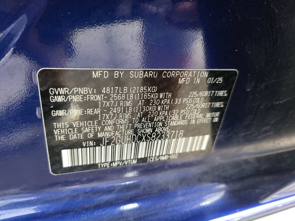 Used 2025 Subaru Crosstrek 2.5i Premium AWD/4WD image 7