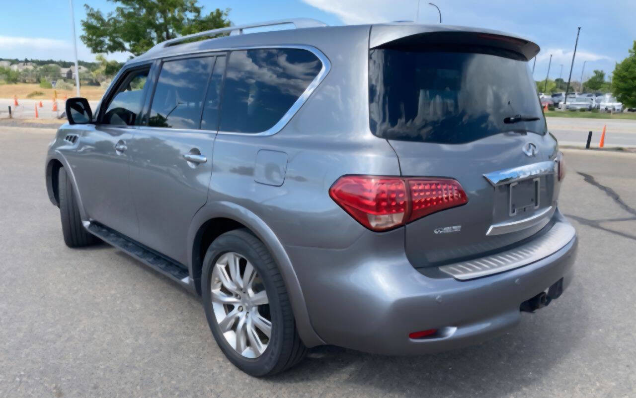 Used 2014 INFINITI QX80 4WD w/ Deluxe Touring Package image 9