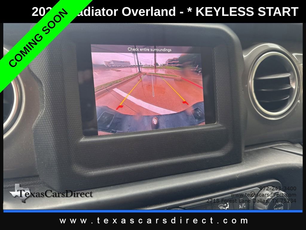 Used 2020 Jeep Gladiator Overland w/ LED Lighting Group AWD/4WD image 7