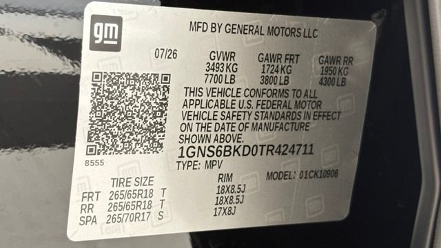 New 2026 Chevrolet Suburban LS w/ Max Trailering Package AWD/4WD image 49
