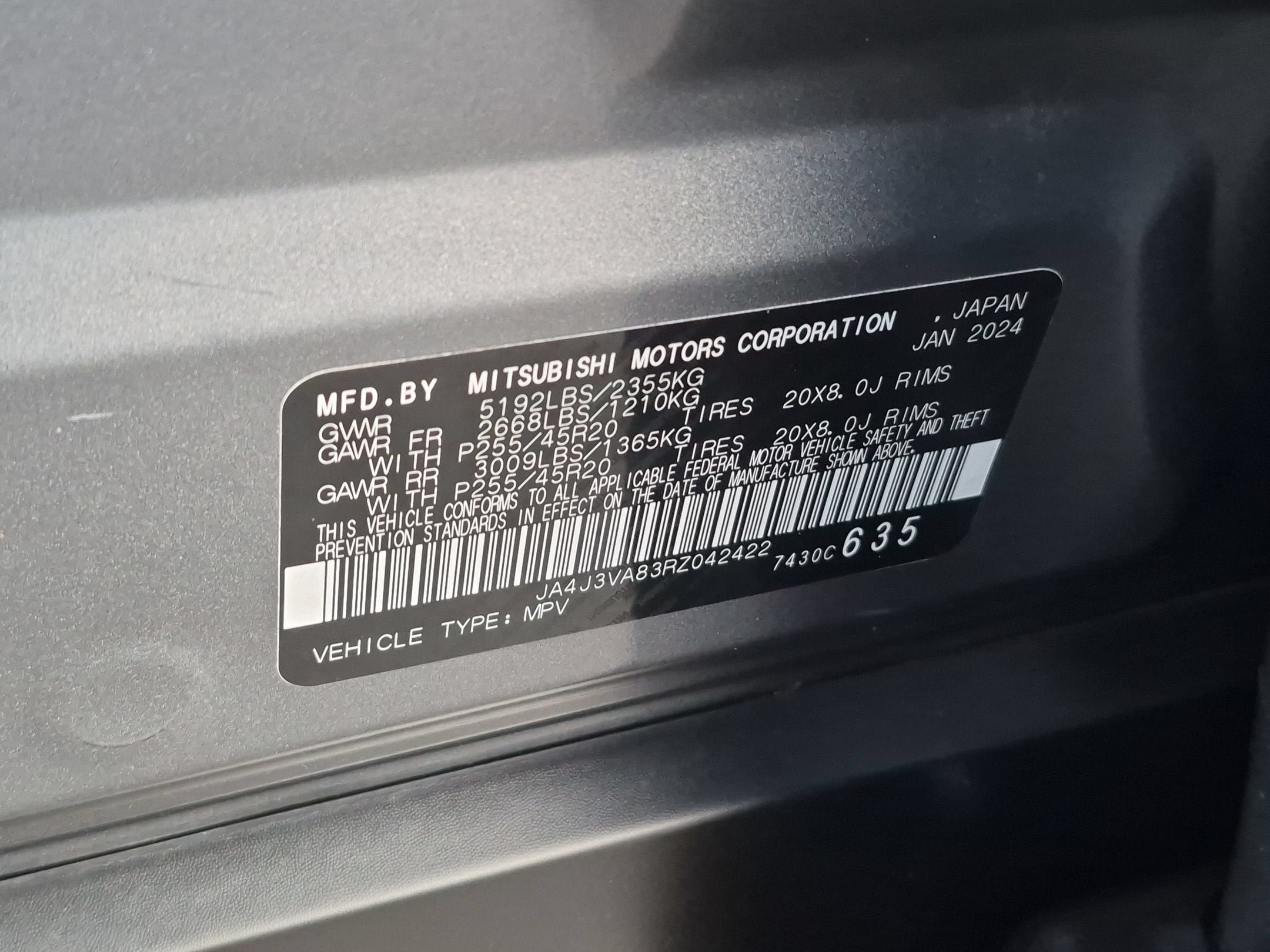 Used 2024 Mitsubishi Outlander SE FWD image 25