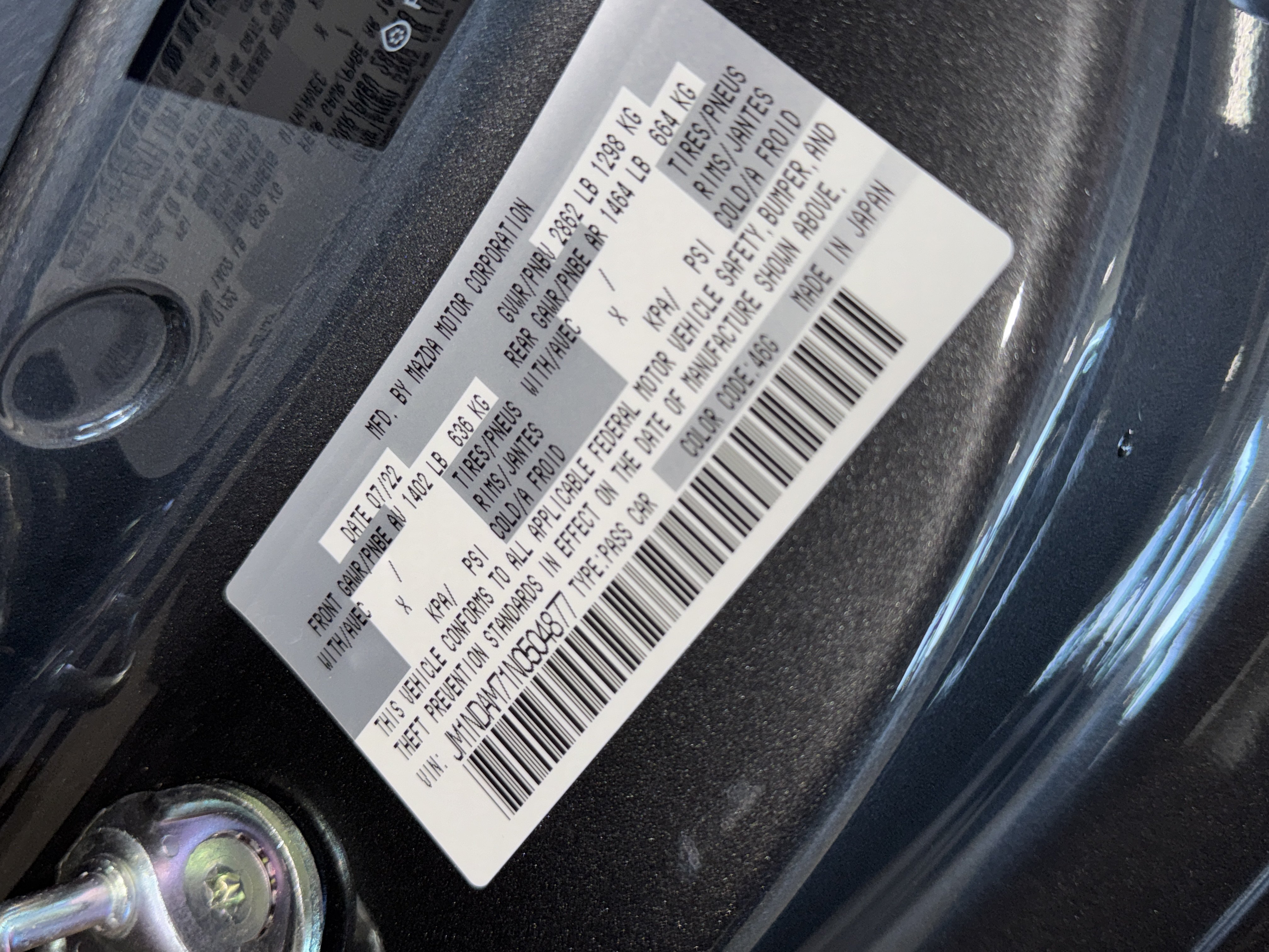 Used 2022 MAZDA MX-5 Miata RF Grand Touring RWD image 32