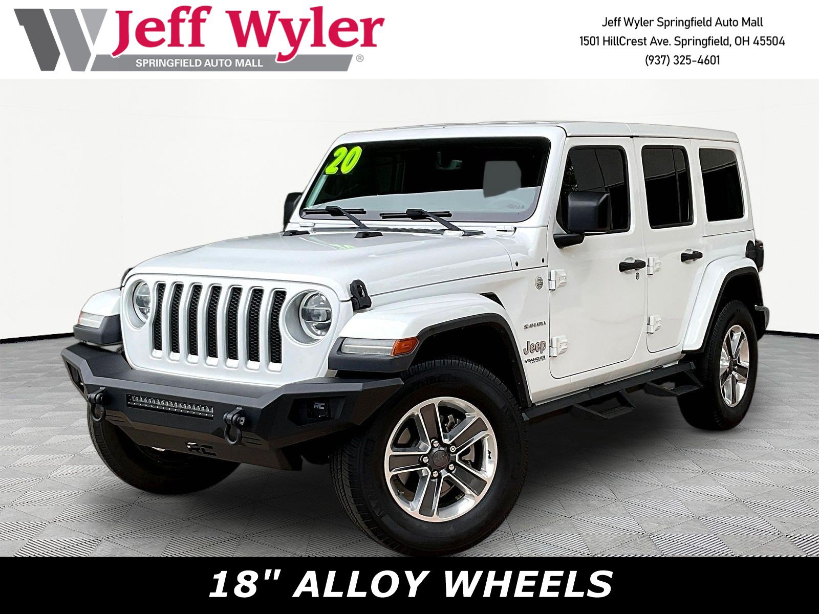 Used 2018 Jeep Wrangler Unlimited Sahara