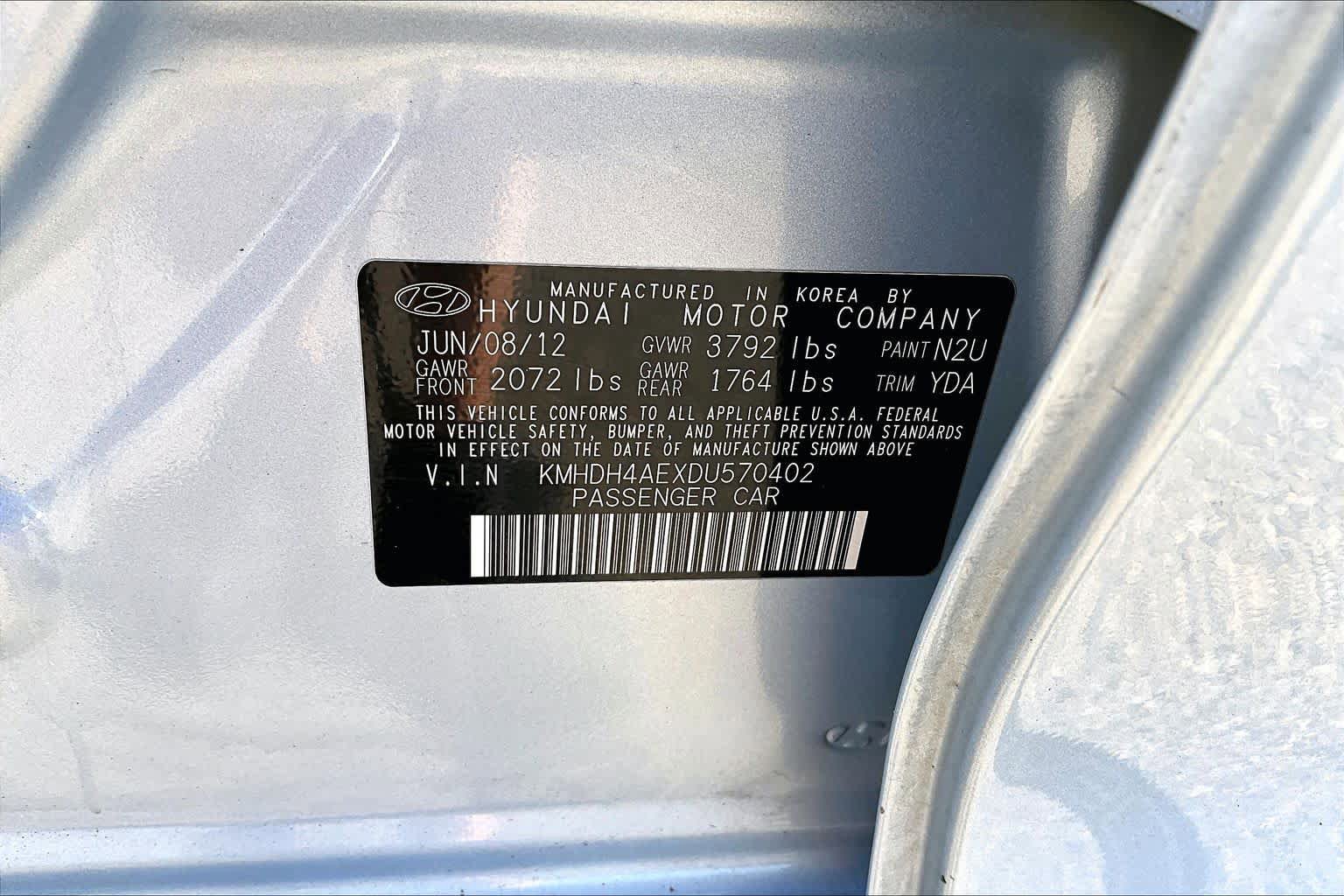 Used 2013 Hyundai Elantra GLS w/ Preferred Pkg FWD image 36