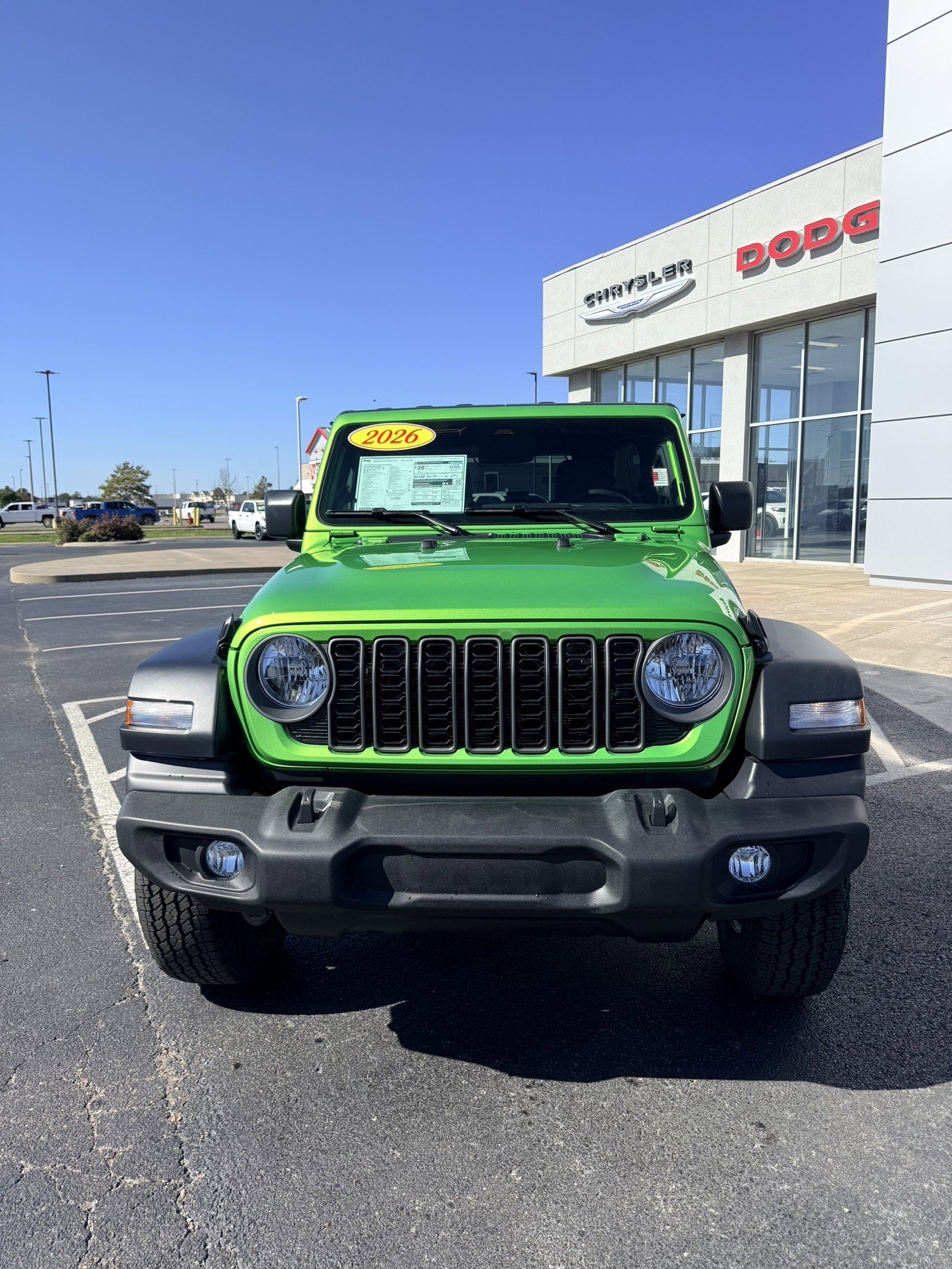 New 2026 Jeep Wrangler Sport image 1