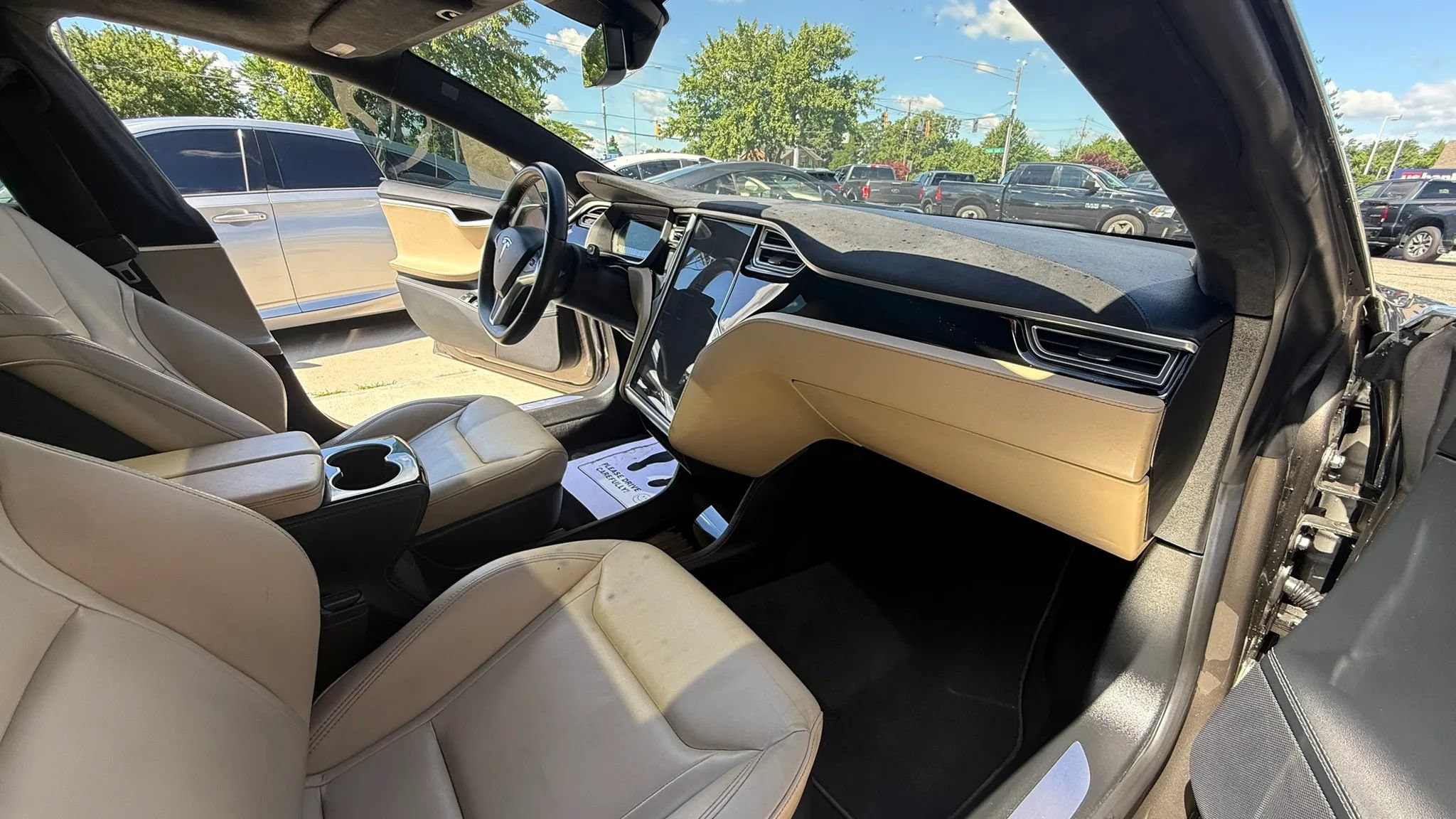 Used 2015 Tesla Model S 85D AWD/4WD image 12