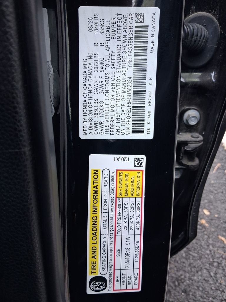 Used 2025 Honda Civic Sport image 27