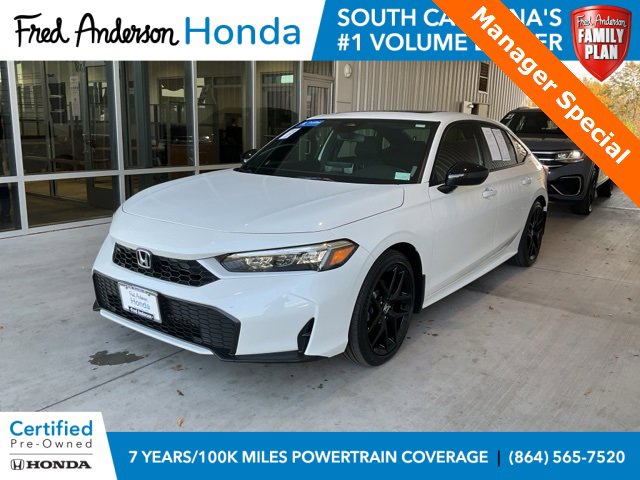 Certified 2025 Honda Civic Sport