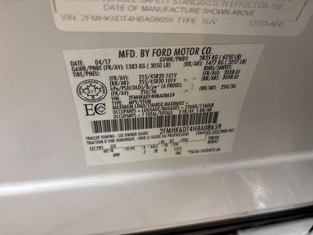 Used 2017 Ford Flex Limited w/ Equipment Group 303A image 44