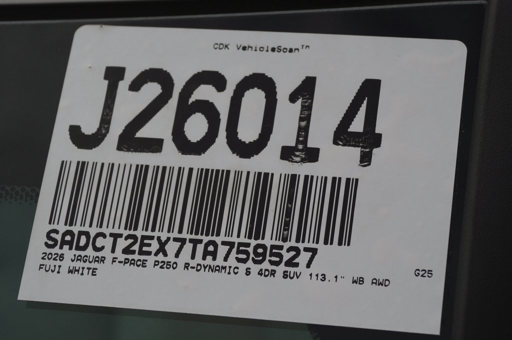 Used 2026 Jaguar F-PACE R-Dynamic S AWD/4WD image 33