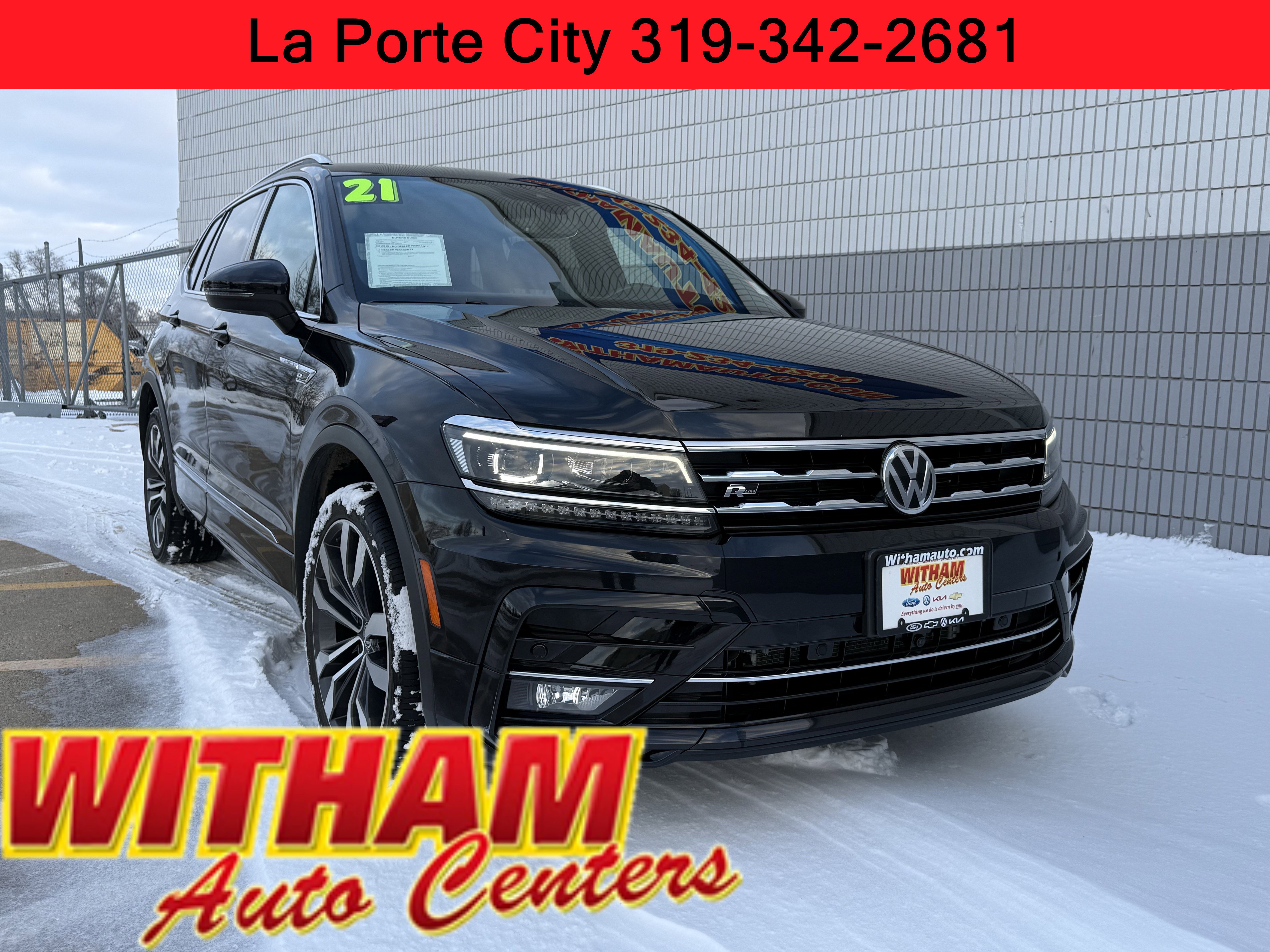 Used 2021 Volkswagen Tiguan SEL Premium R-Line