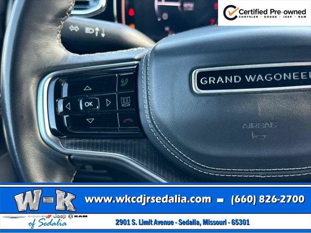 Certified 2024 Jeep Grand Wagoneer L Series II w/ Quick Order Packagew 28T AWD/4WD image 51