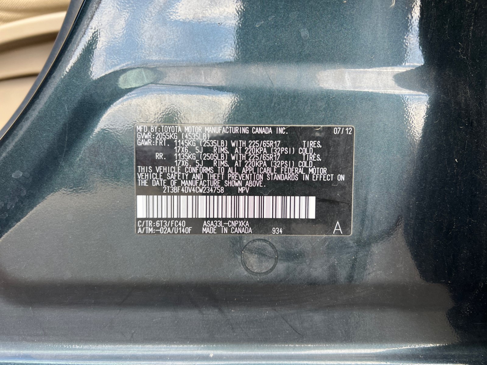 Used 2012 Toyota RAV4 4WD w/ Value Pkg image 23
