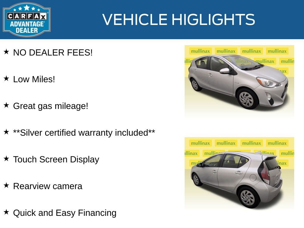 Used 2016 Toyota Prius C Three image 12