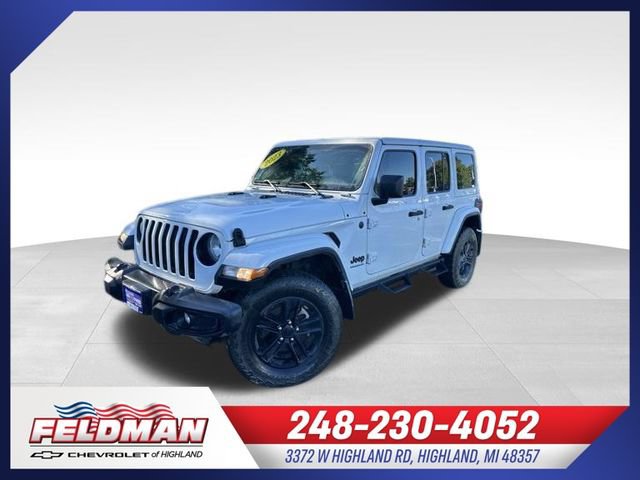 Used 2023 Jeep Wrangler Unlimited Sahara AWD/4WD image 1