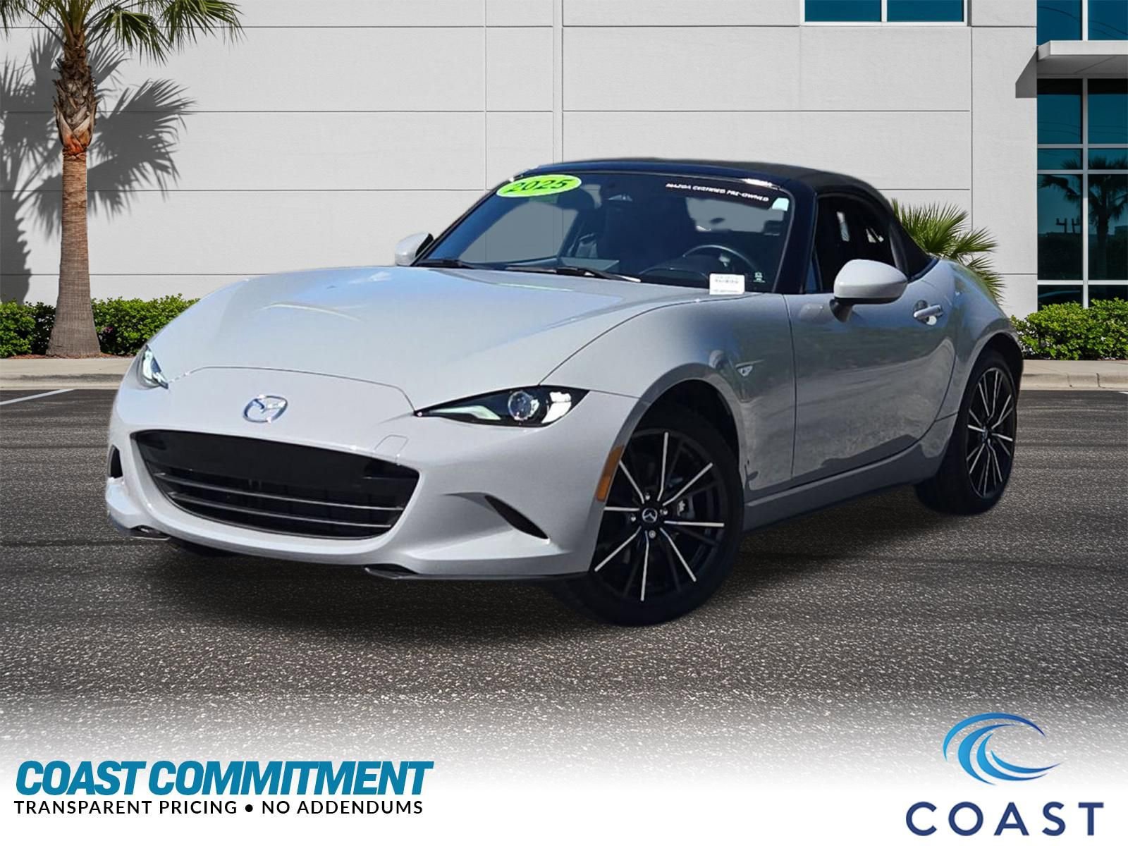 Used 2025 MAZDA MX-5 Miata Grand Touring w/ Weather Package RWD image 1
