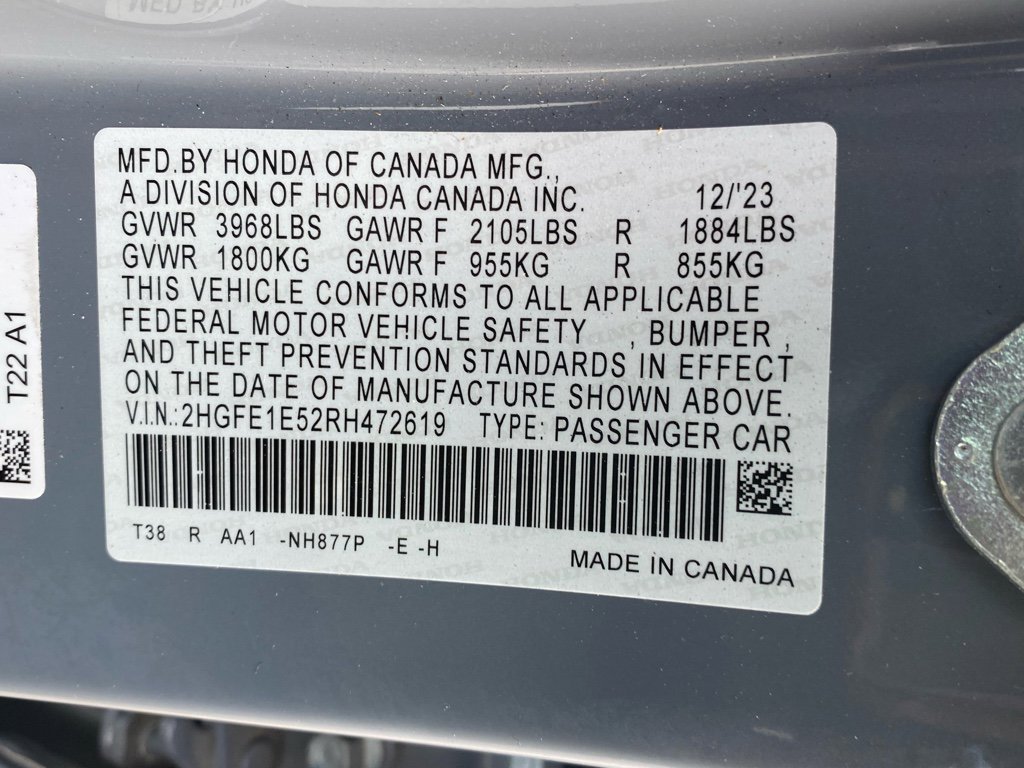 Used 2024 Honda Civic Si image 18