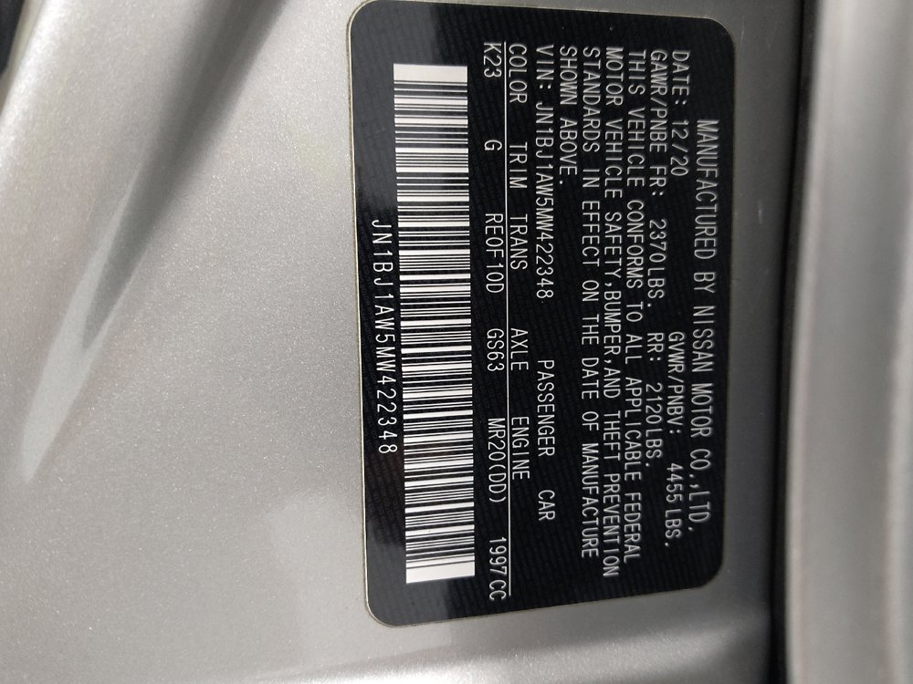 Used 2021 Nissan Rogue Sport S AWD/4WD image 33