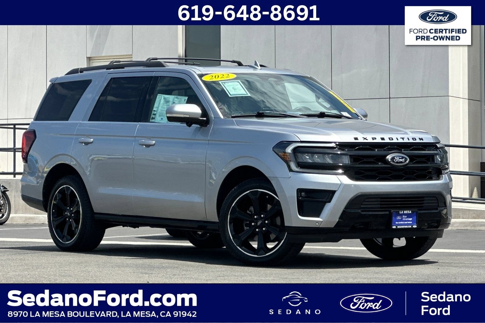 Certified 2022 Ford Expedition Limited