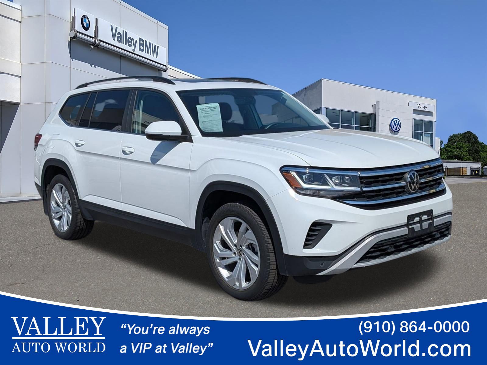 Used 2023 Volkswagen Atlas SE w/ Panoramic Sunroof Package