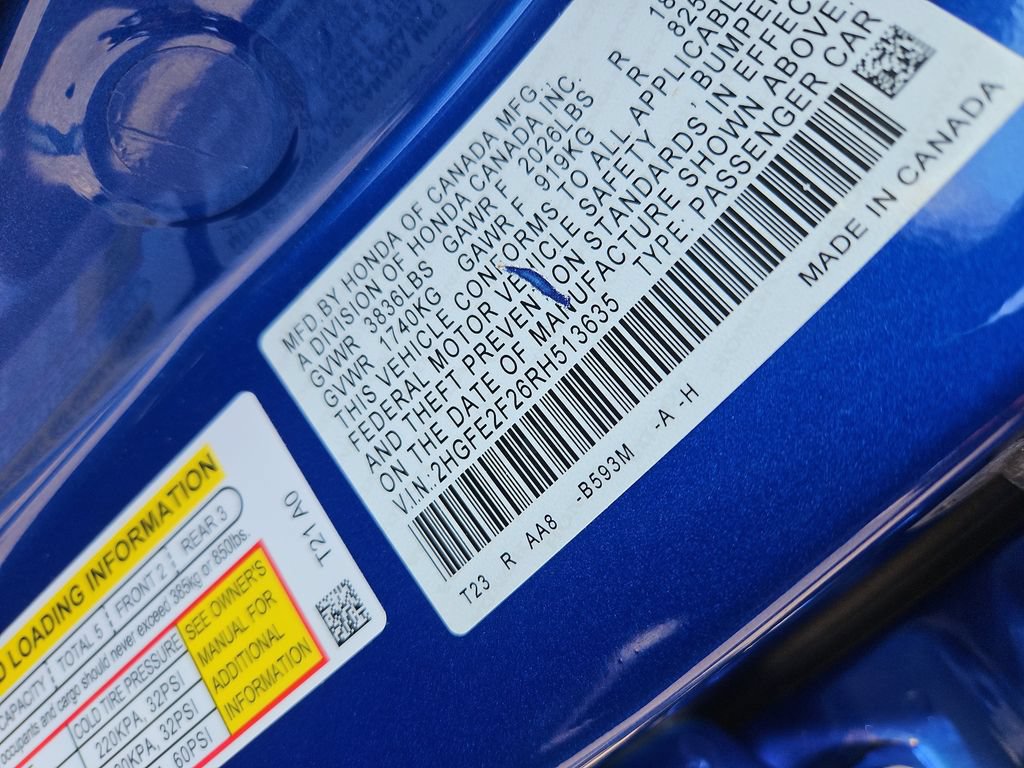 Certified 2024 Honda Civic LX image 14
