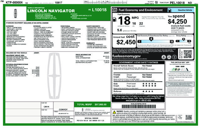 Certified 2023 Lincoln Navigator Reserve AWD/4WD image 5