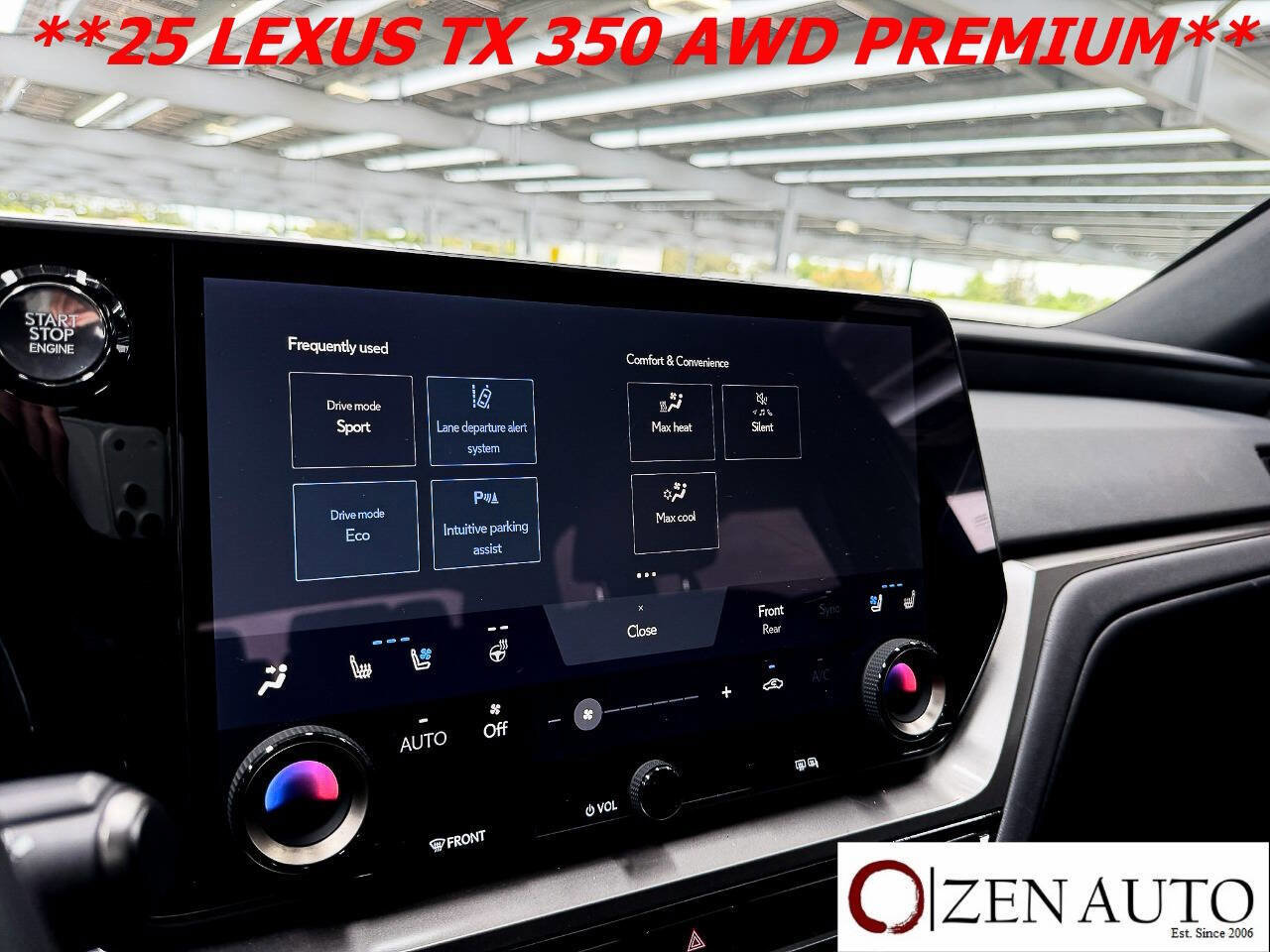 Used 2025 Lexus TX 350 AWD w/ Technology Package image 18