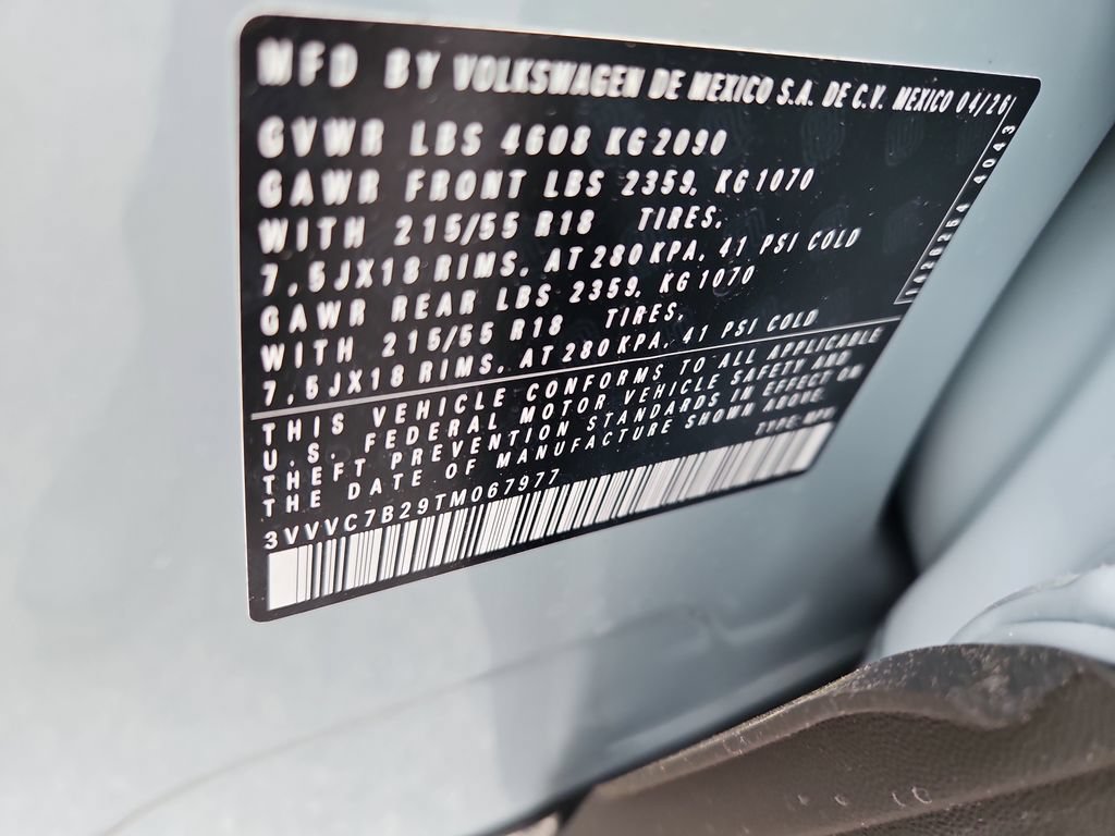 New 2026 Volkswagen Taos SE AWD/4WD image 7