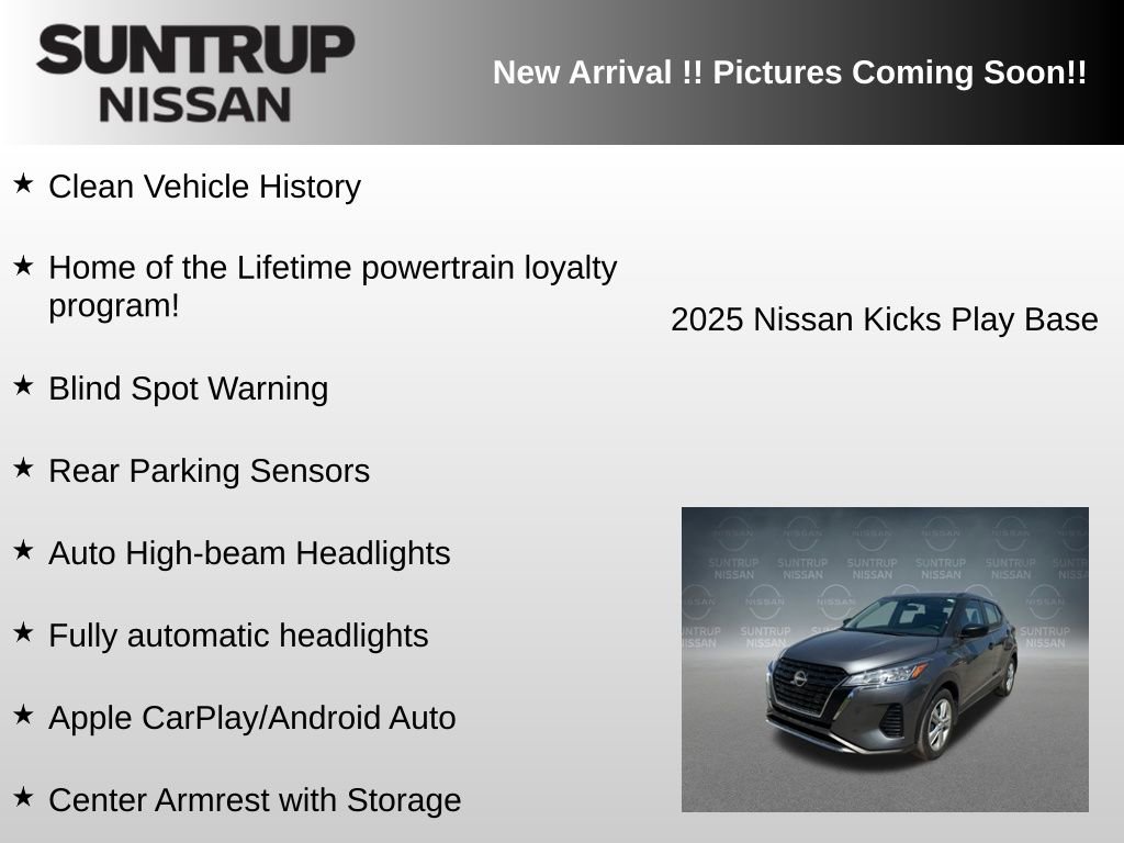 Used 2025 Nissan Kicks Play S FWD image 6