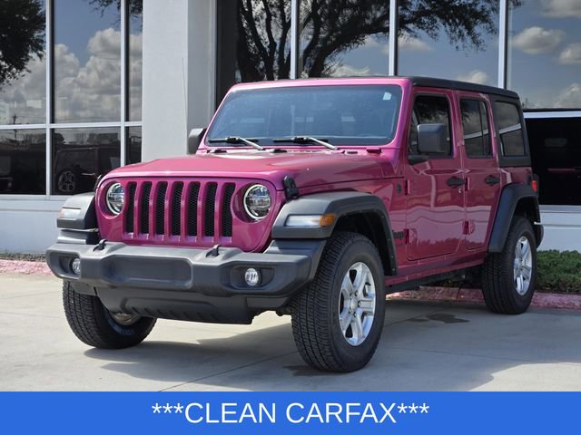 Used 2022 Jeep Wrangler Unlimited Sport image 3