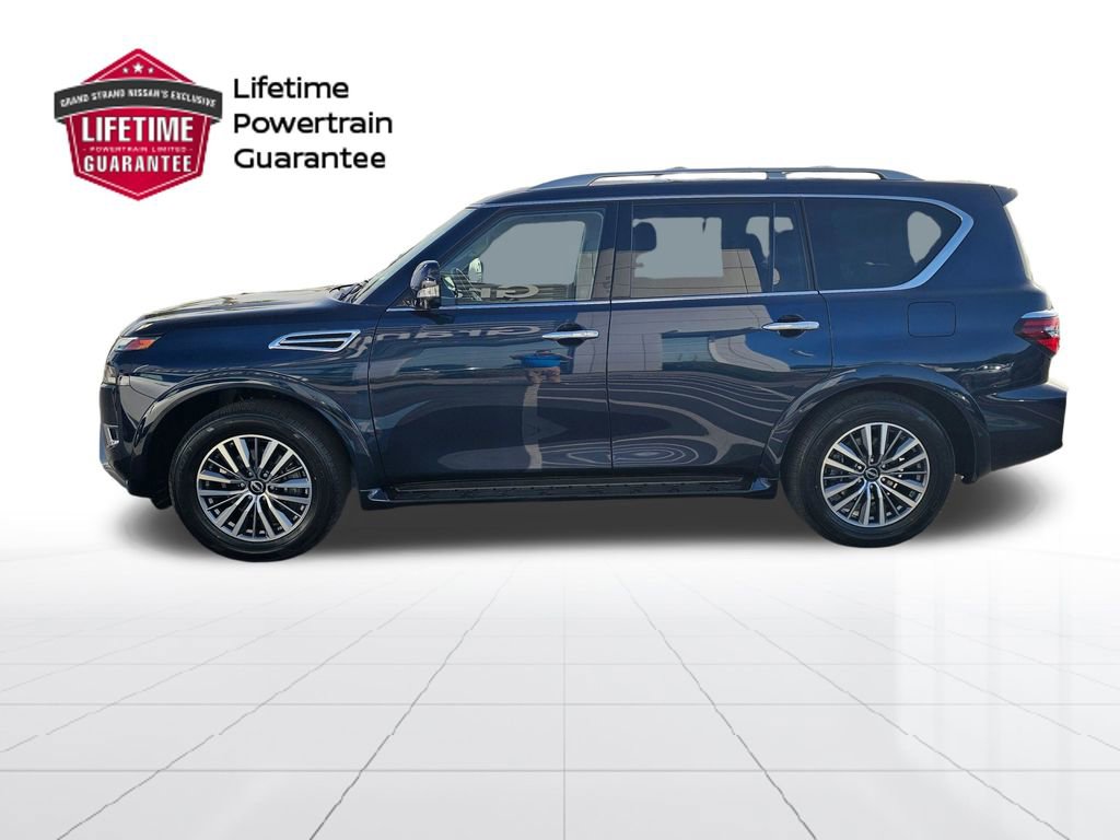 Used 2024 Nissan Armada SL w/ Captain's Chairs Package RWD image 2