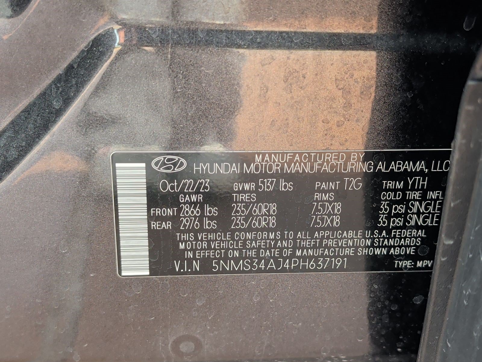 Used 2023 Hyundai Santa Fe SEL w/ Premium Package FWD image 29