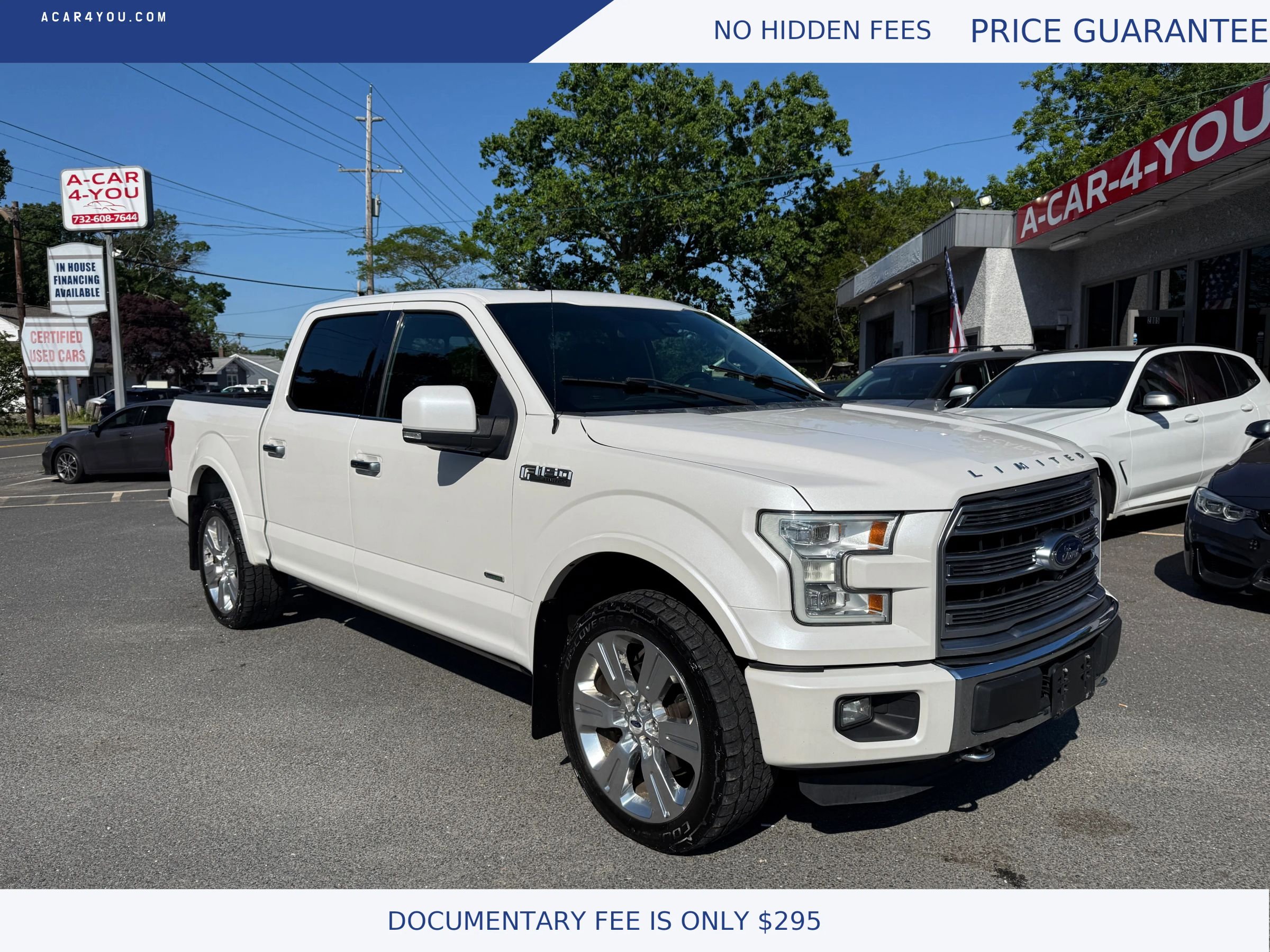 Used 2016 Ford F150 Limited w/ Trailer Tow Package