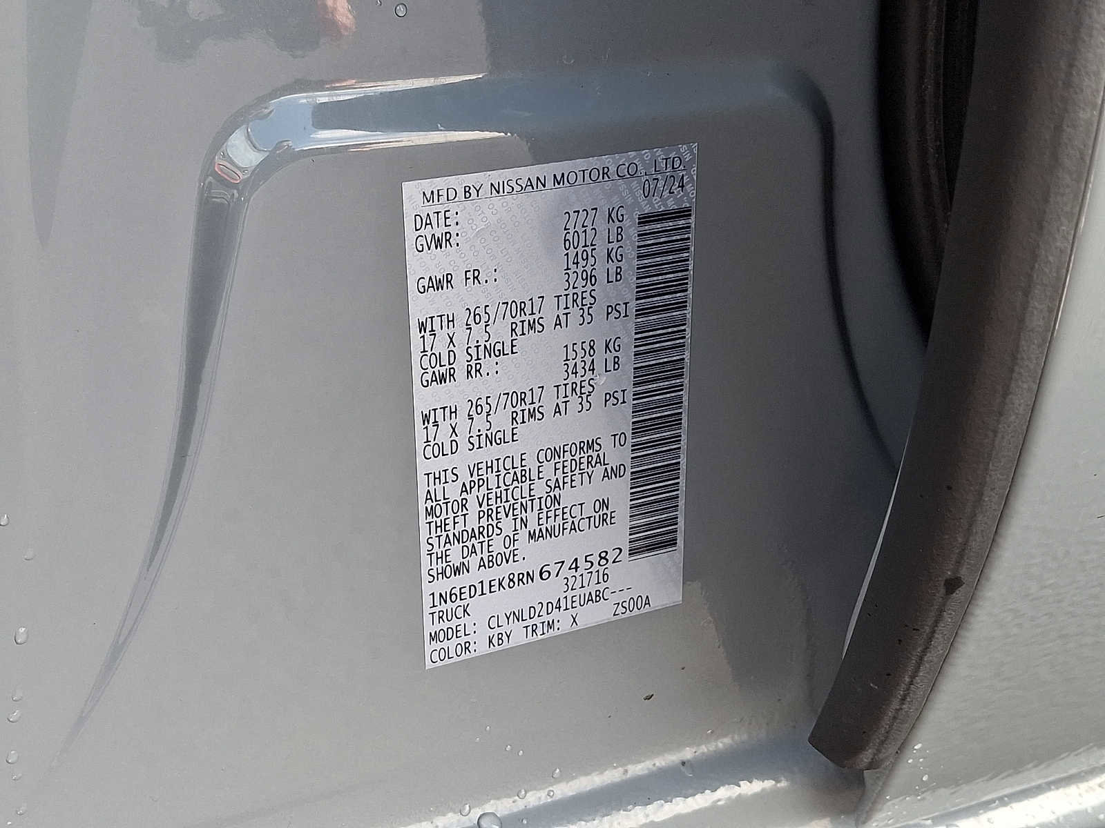 Used 2024 Nissan Frontier PRO-4X w/ Pro Convenience Package image 27