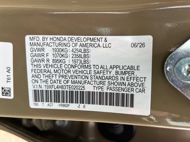 New 2026 Honda Civic Sport image 17