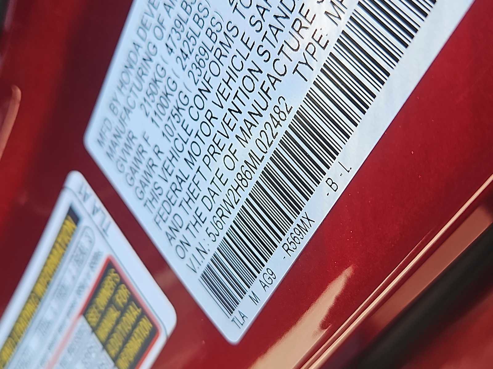 Used 2021 Honda CR-V EX-L image 34