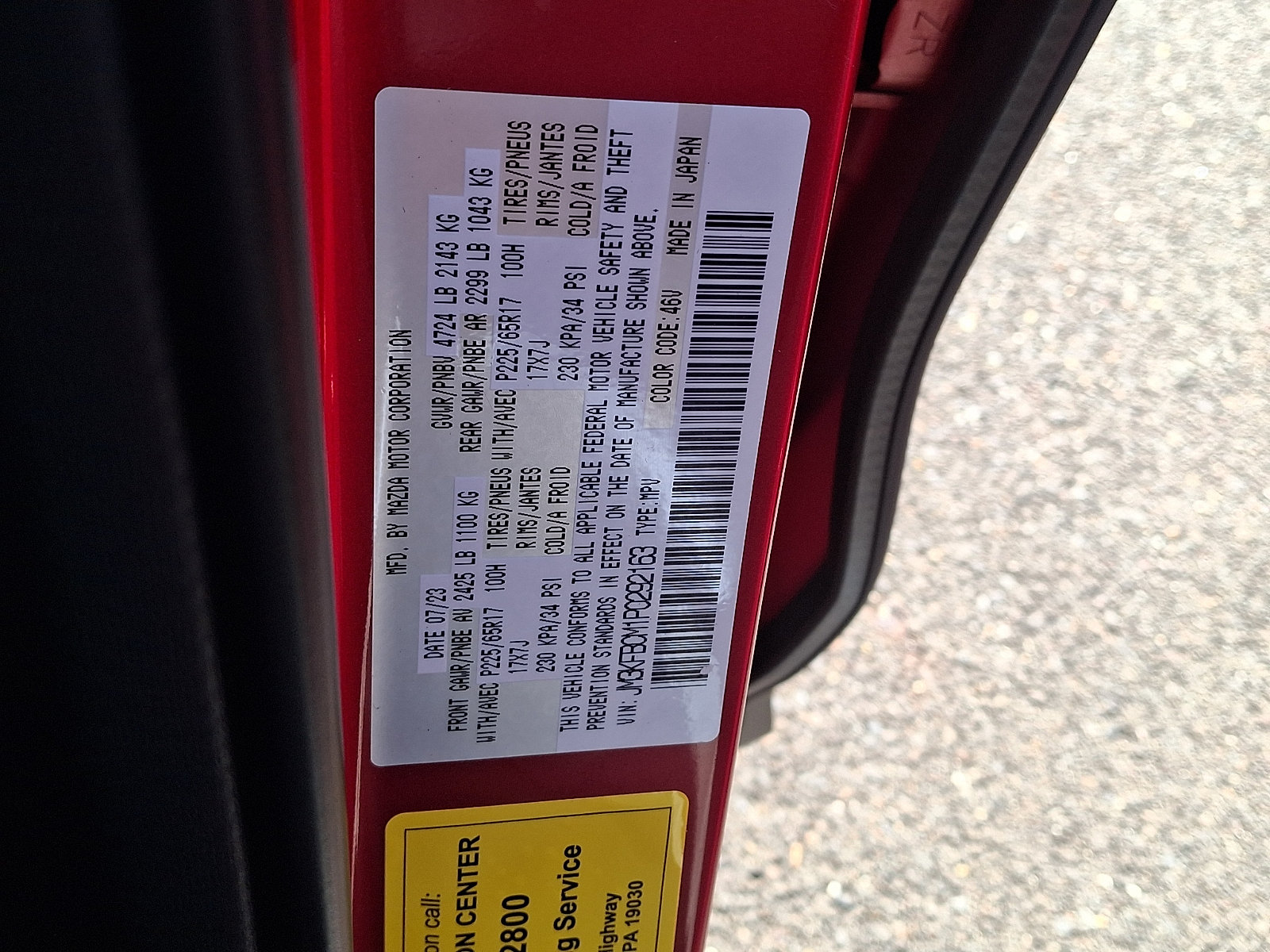 Certified 2023 MAZDA CX-5 AWD 2.5 S image 31