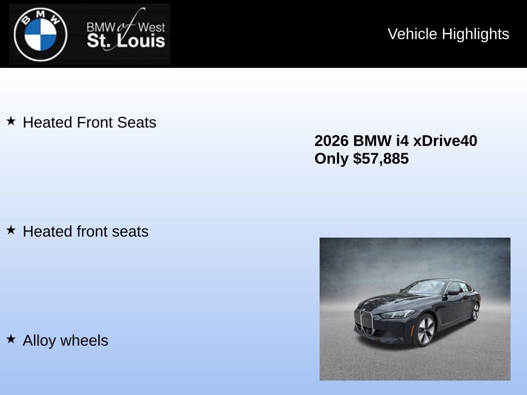 Used 2026 BMW i4 xDrive40i AWD/4WD image 23