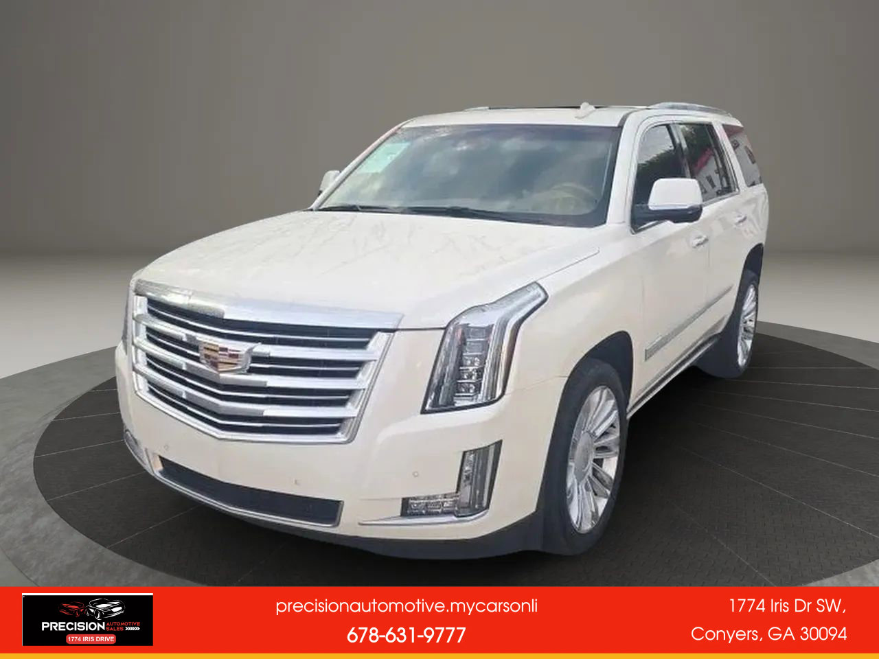 Used 2015 Cadillac Escalade Platinum