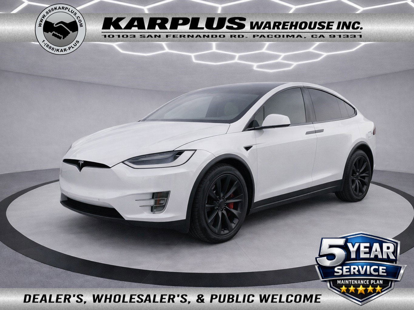 Used 2016 Tesla Model X 75D image 1