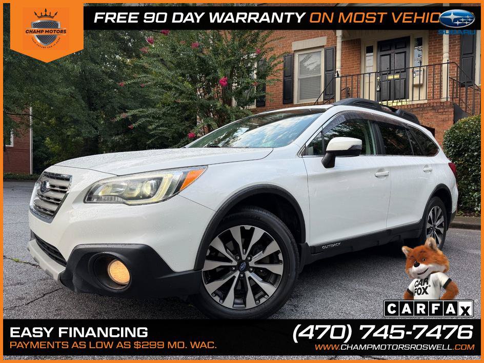 Used 2017 Subaru Outback 2.5i Limited