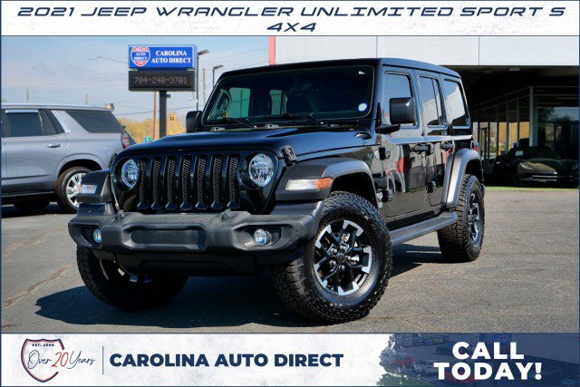 Used 2021 Jeep Wrangler Unlimited Sport w/ Sun And Sound Package image 1