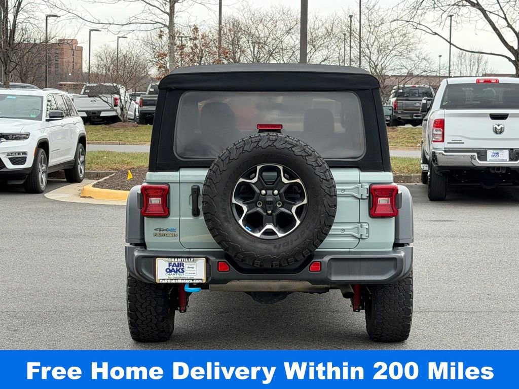 Used 2023 Jeep Wrangler Unlimited Rubicon 4xe image 7