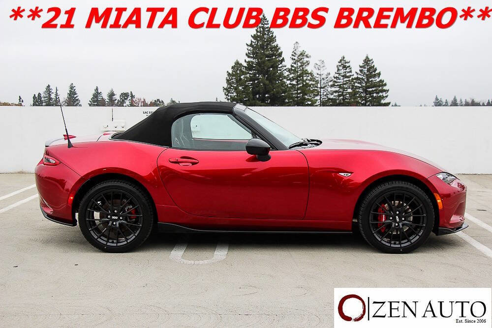Used 2021 MAZDA MX-5 Miata Club w/ Brembo/BBS Recaro Package image 5