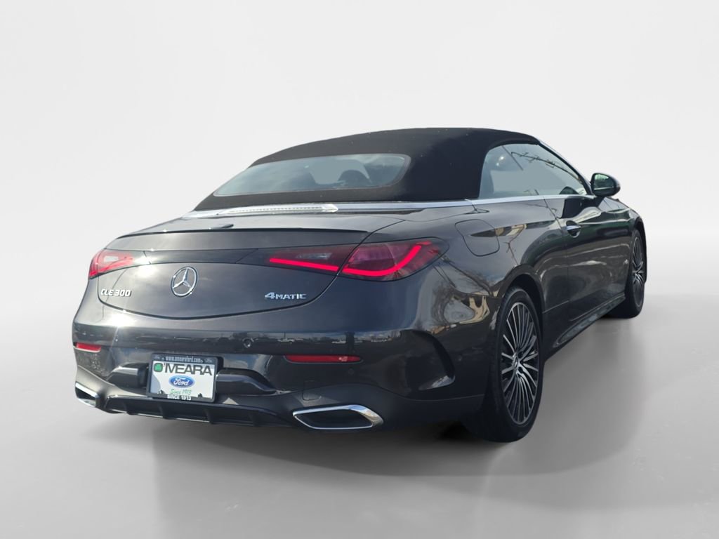 Used 2024 Mercedes-Benz CLE 300 4MATIC Cabriolet w/ Night Package image 6