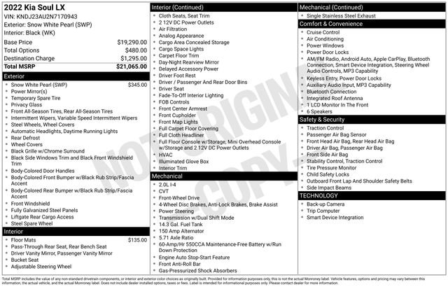 Used 2022 Kia Soul LX image 5