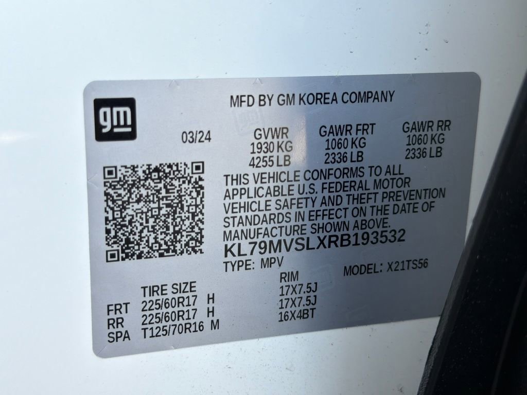 Used 2024 Chevrolet TrailBlazer ACTIV w/ Convenience Package image 37